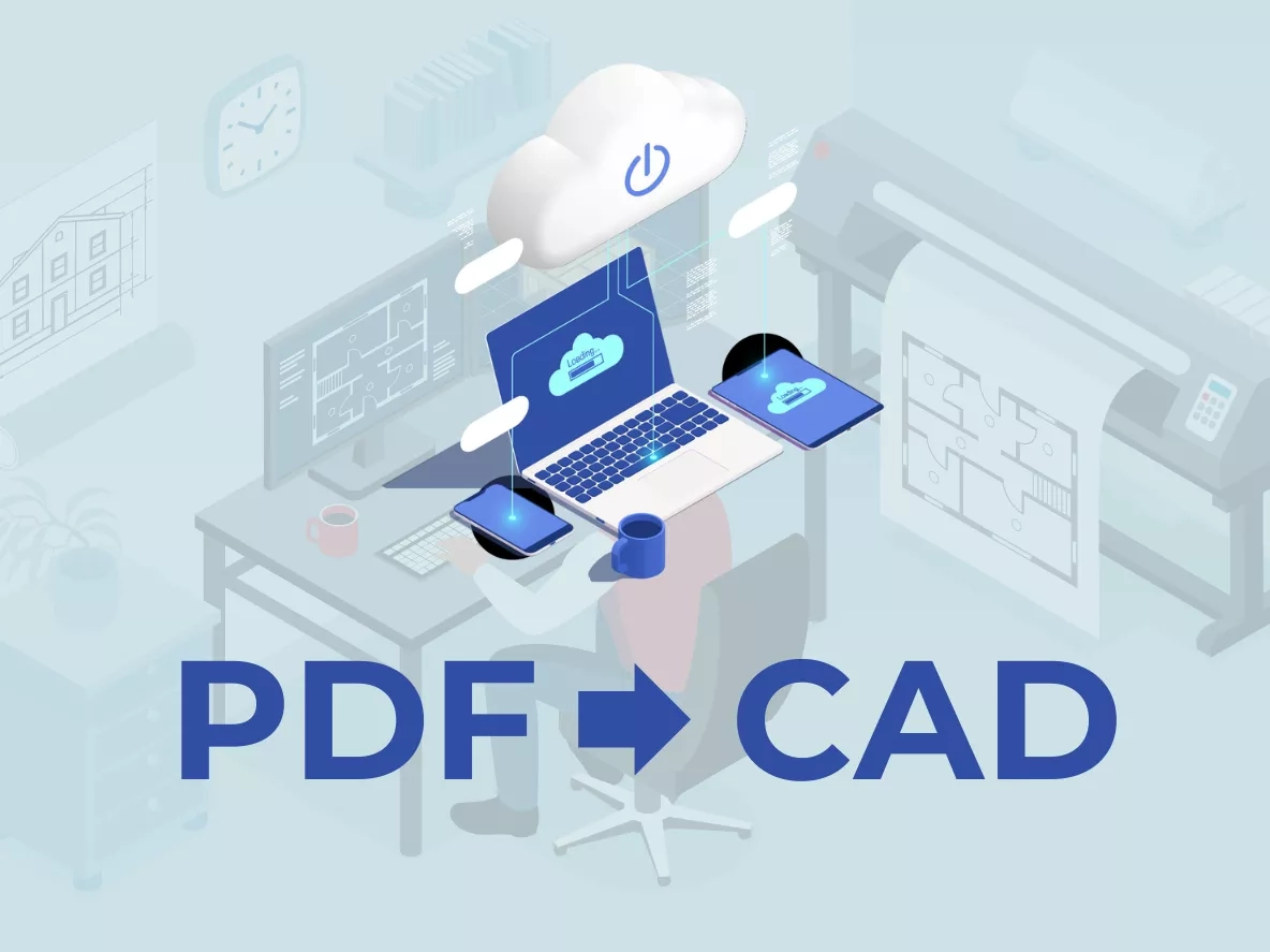 PDF to CAD conversion