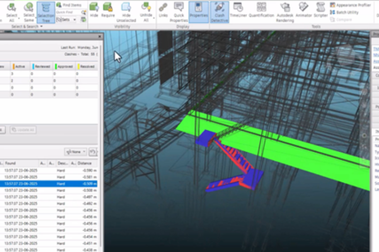 3D BIM modeling for coal processing complexes 