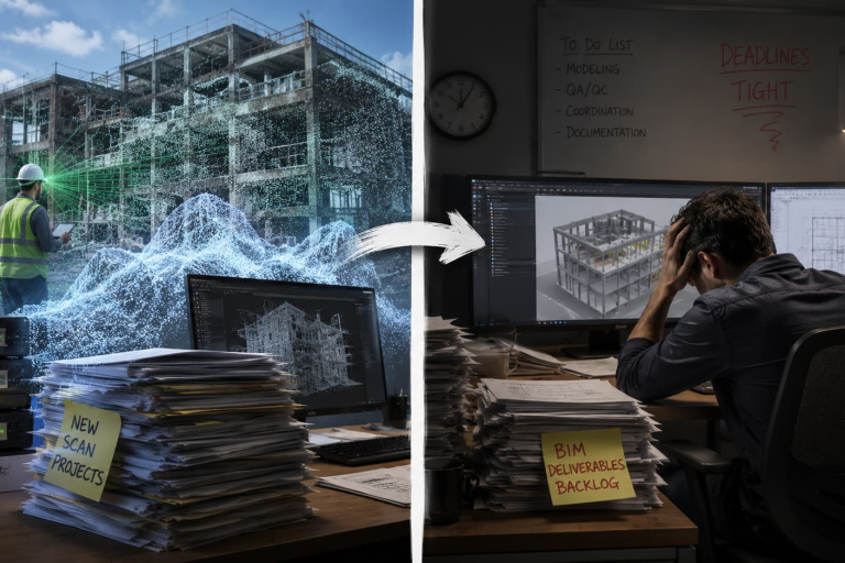 Scan to BIM outsourcing