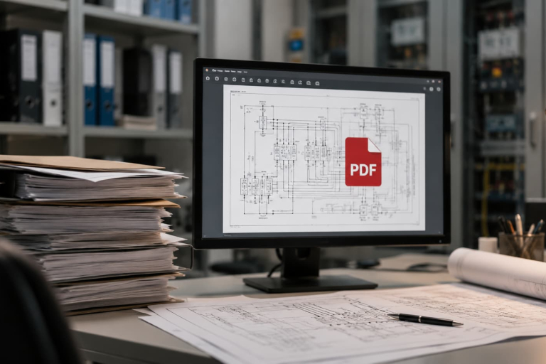 convert PDF to Eplan