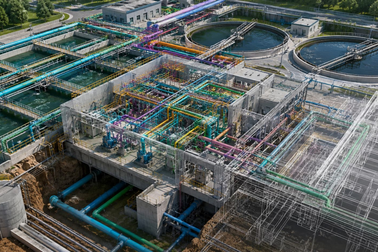 BIM for Wastewater Treatment Plants