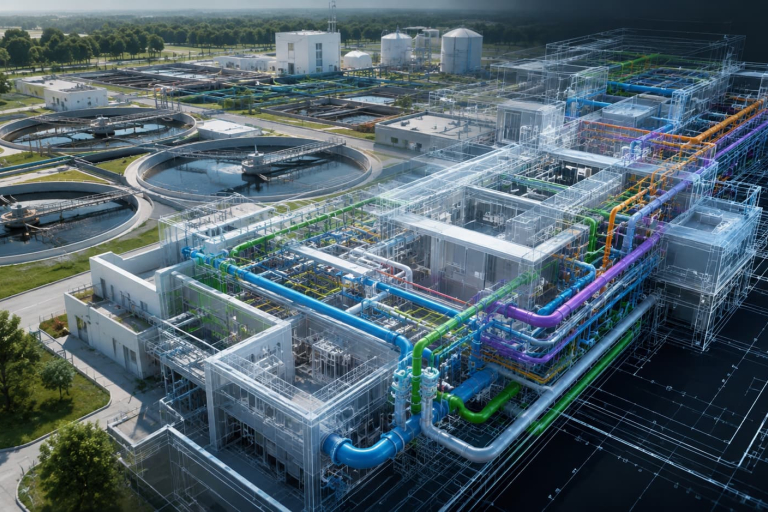 BIM for Wastewater Treatment Plants