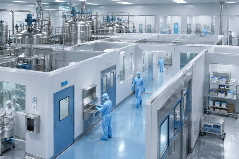 BIM for pharmaceutical manufacturing plants
